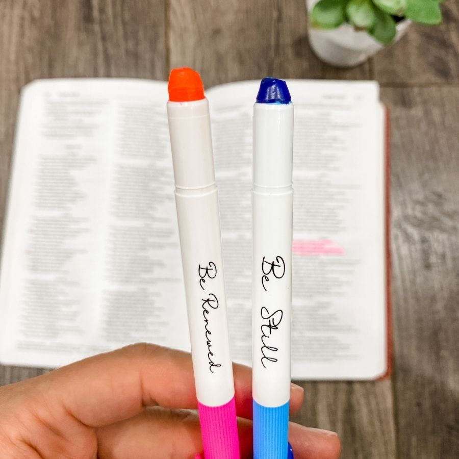 Gel Bible Highlighters in Canada Pink and Blue