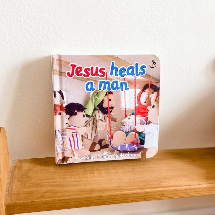 Jesus Heals a Man Little Bible Storybook